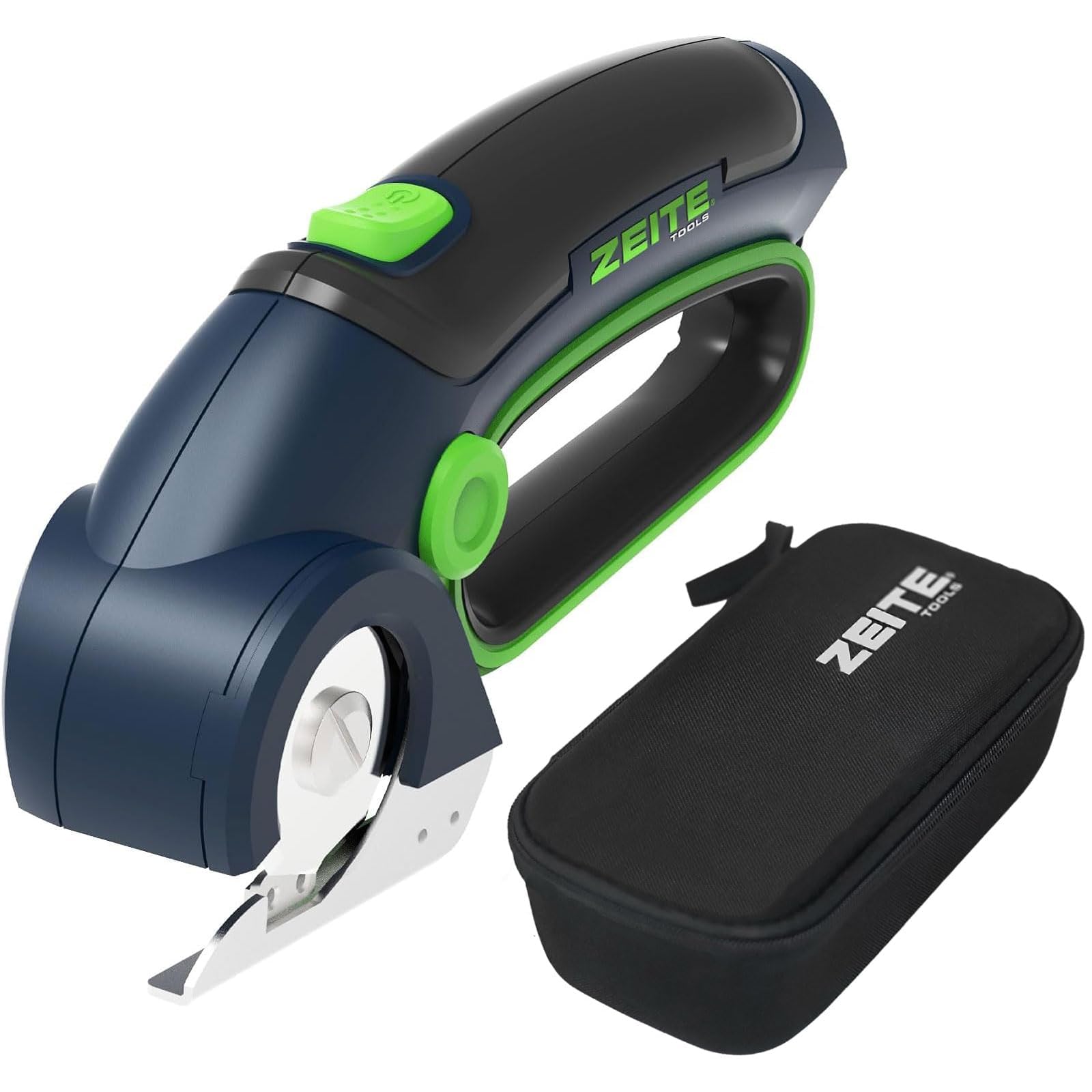 Zeite cuts cardboard, denim, and thin carpet with ease.