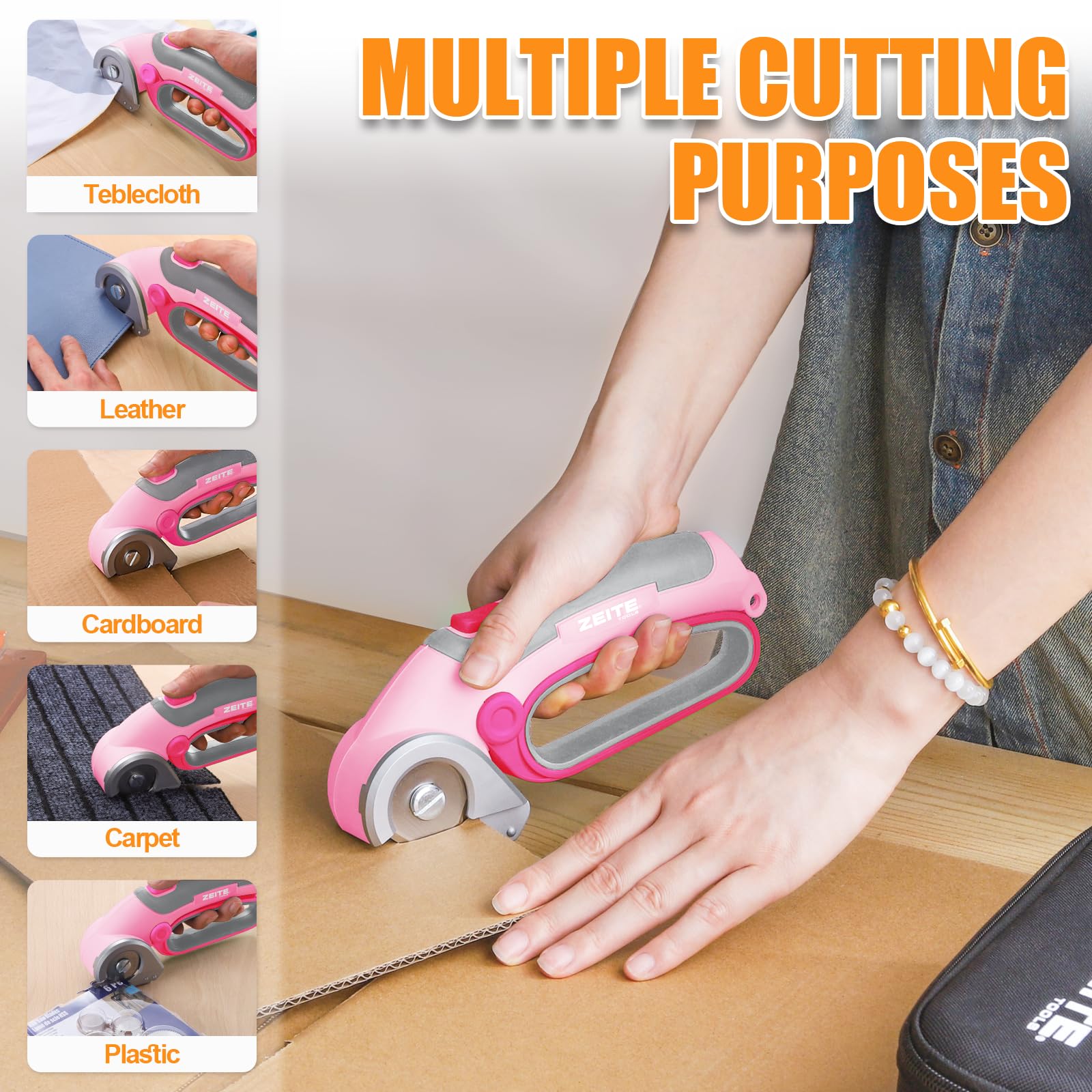 ZEITE 4V USB charging cable powering cordless operation
