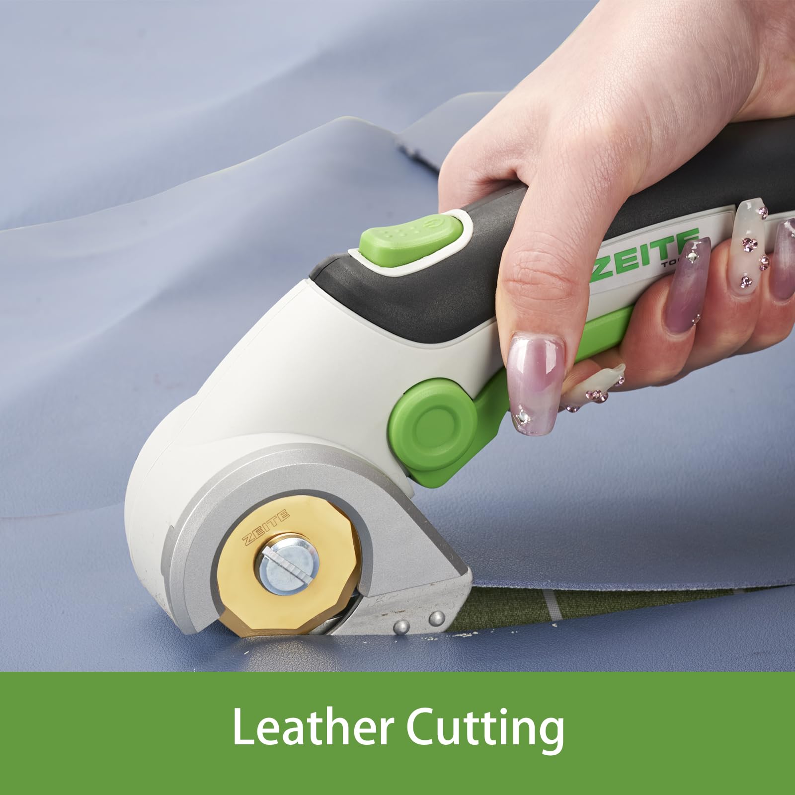 Zeite 4V cordless scissors charging indicator shows battery status