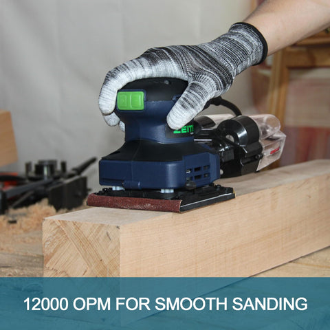 Zeite kit includes accessories to start sanding right away.