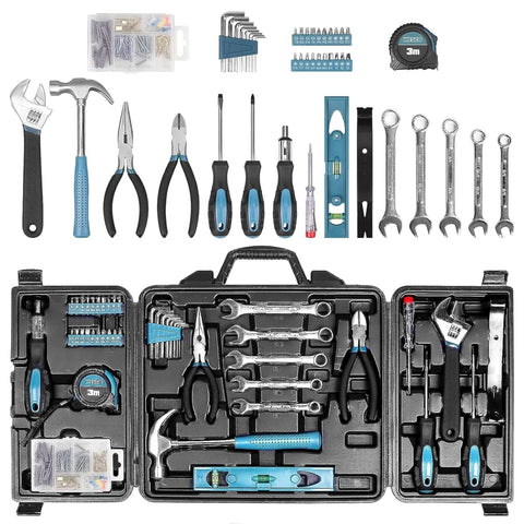 Zeite Tool Kit for Home case closed shows organized storage for quick repairs