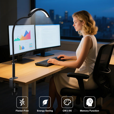 ZEKAHOV three color temperatures for warm to cool lighting during consultations and detailing.