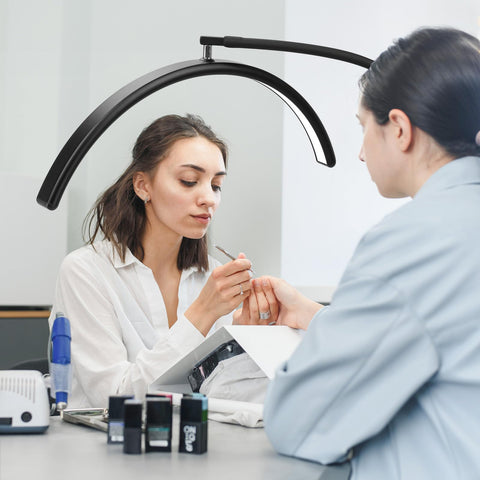 ZEKAHOV lamp suits professional beauty, reading, and office tasks.