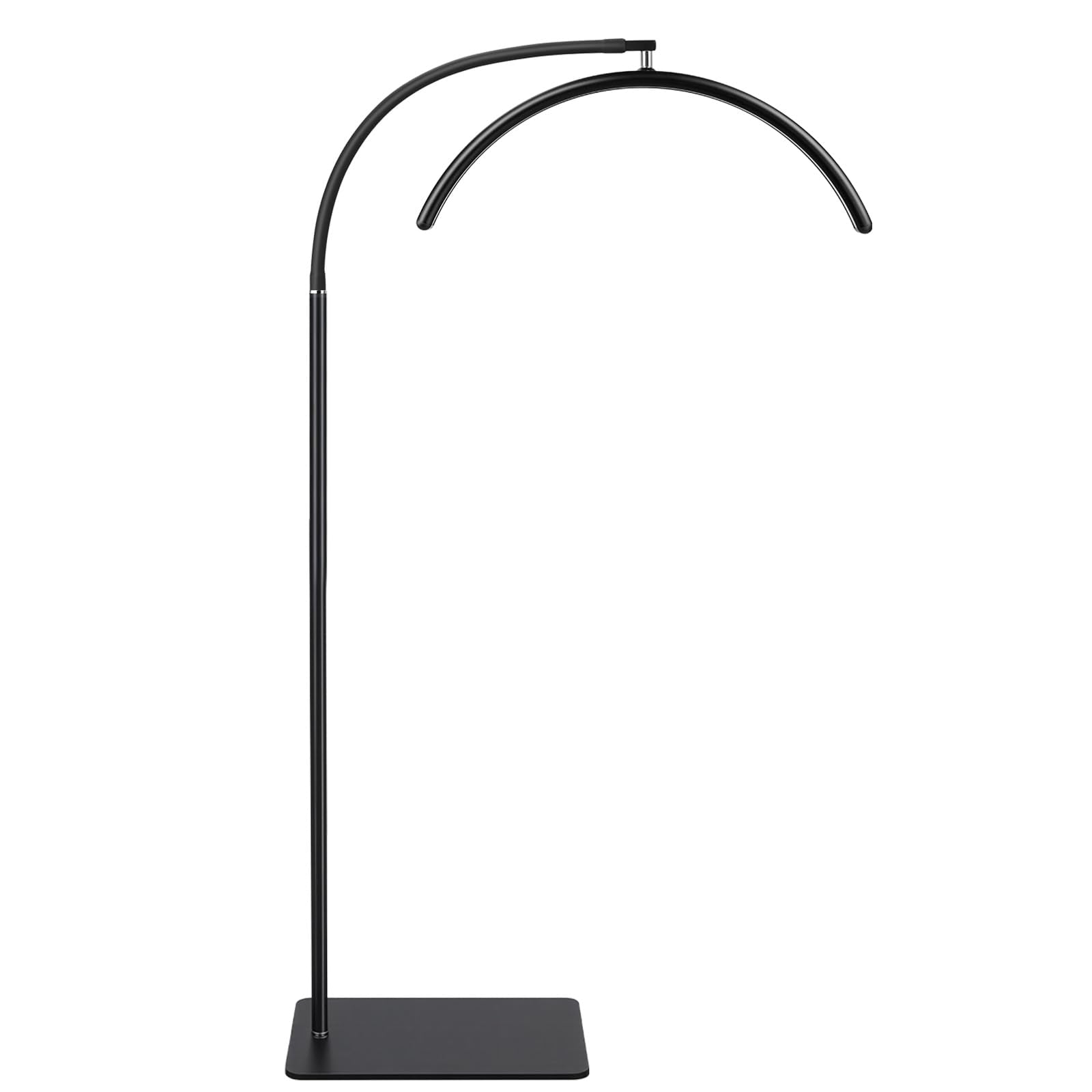 ZEKAHOV Half Moon LED Floor Light shadow-free illumination for precise lash work.