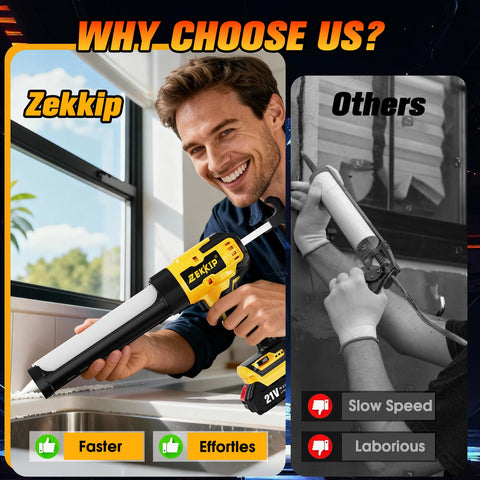 Zekkip packaging includes batteries, charger, remover, tools, and accessories.