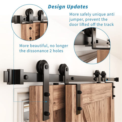 ZEKOO floor guides stabilize doors for smooth operation during use.