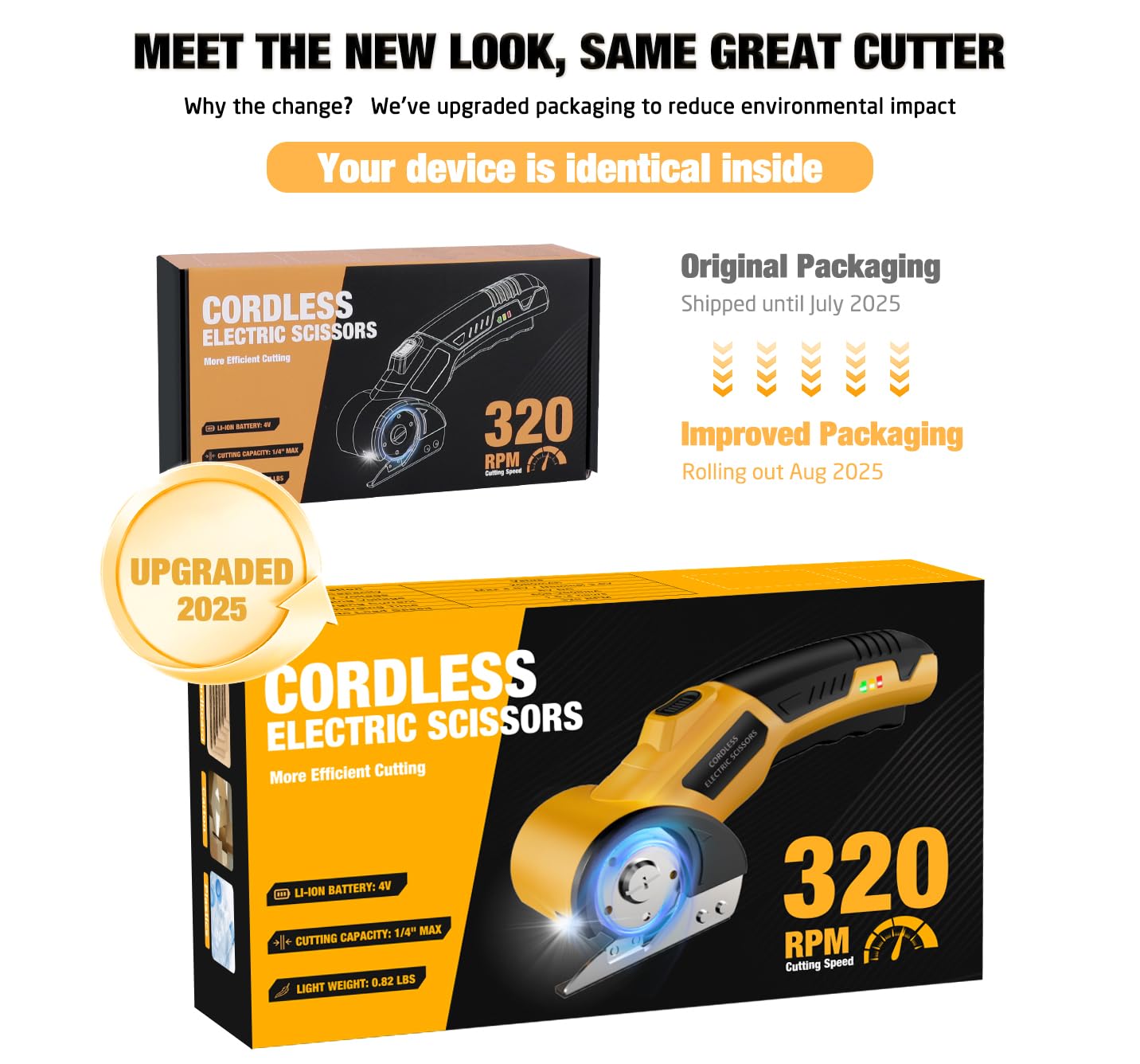 Zeleki in-use cutting action shows smooth cardboard slicing