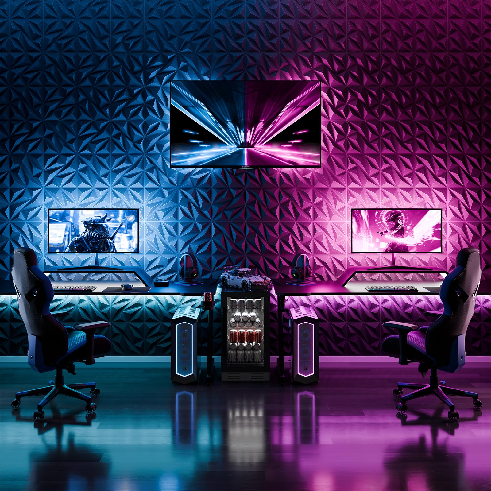 ZELMINE paintable finish enables color customization to match decor.