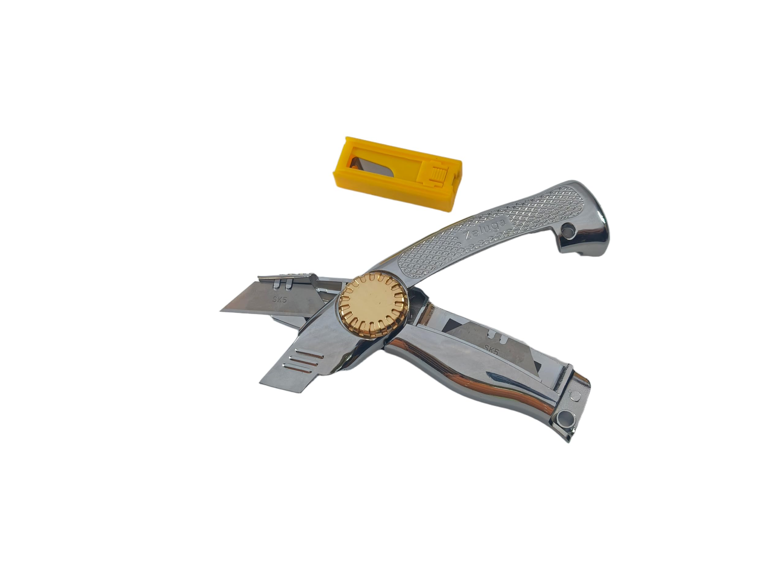 Zeluga 19-524 integrated spare blade storage in the handle