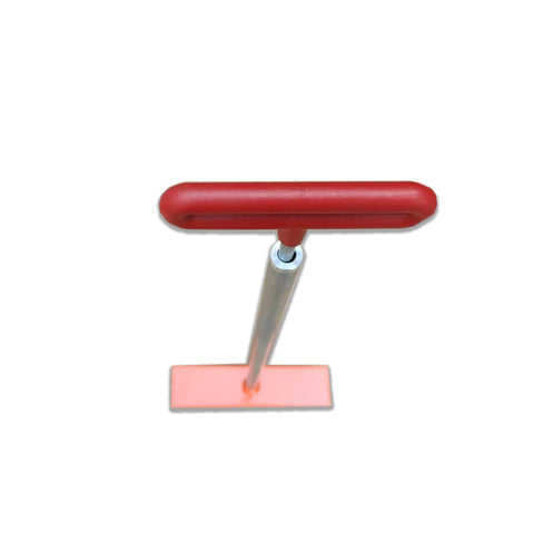 Zeluga picks up nails on pavement for safer work areas
