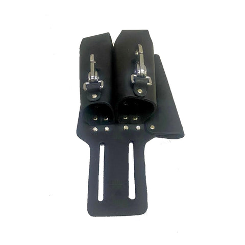 Zeluga back view showcases durable stitching and belt loop stability.