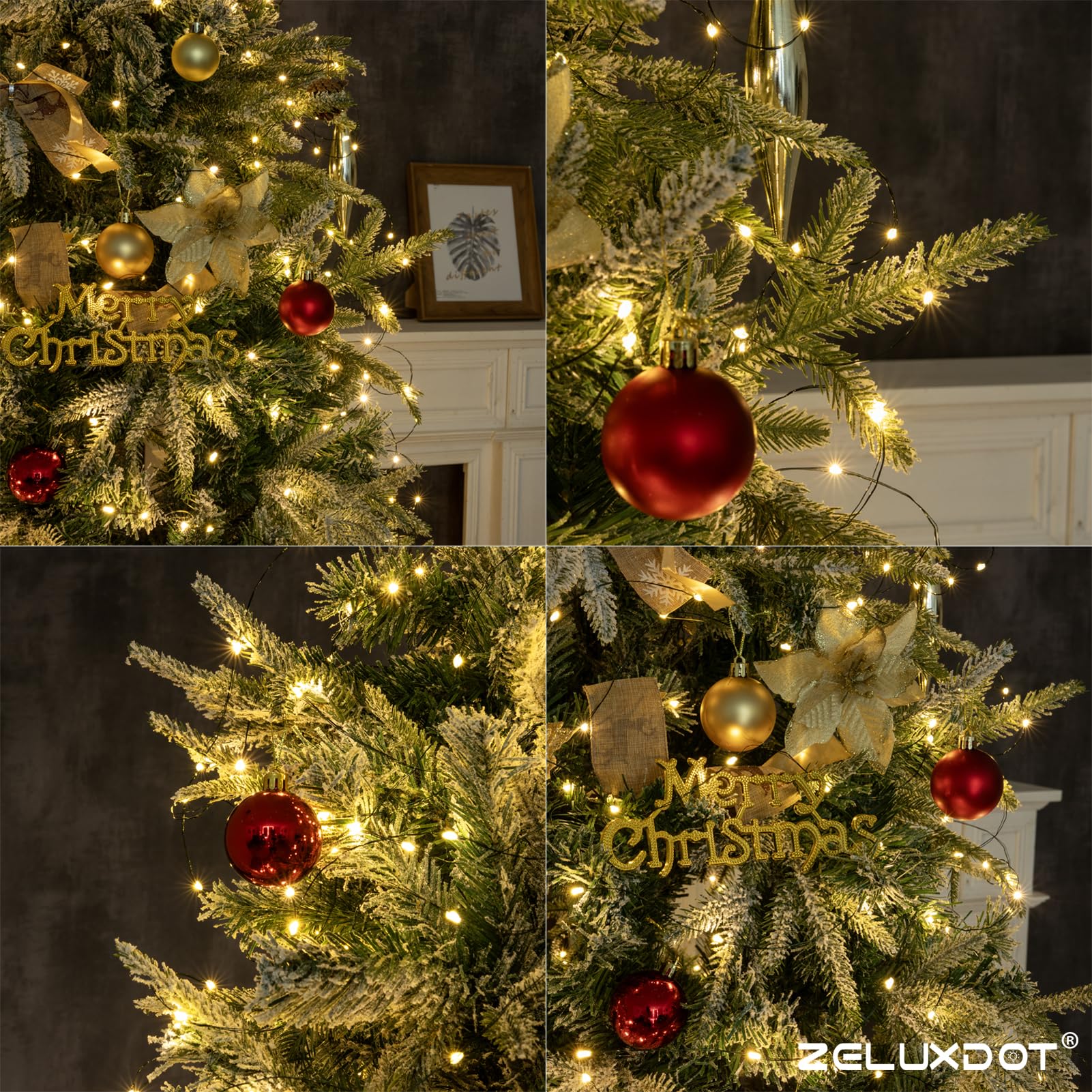 ZELUXDOT timing feature turns lights on for six hours then off for eighteen