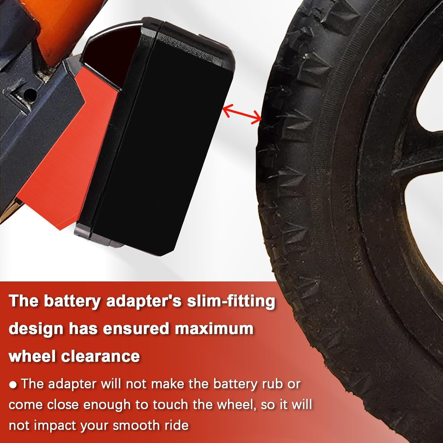 Zelvoro Stacyc 16-inch compatibility extends riding time with Milwaukee battery.
