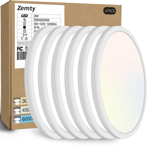 Zemty 6-pack lights are ETL/CE approved for safe, reliable home use