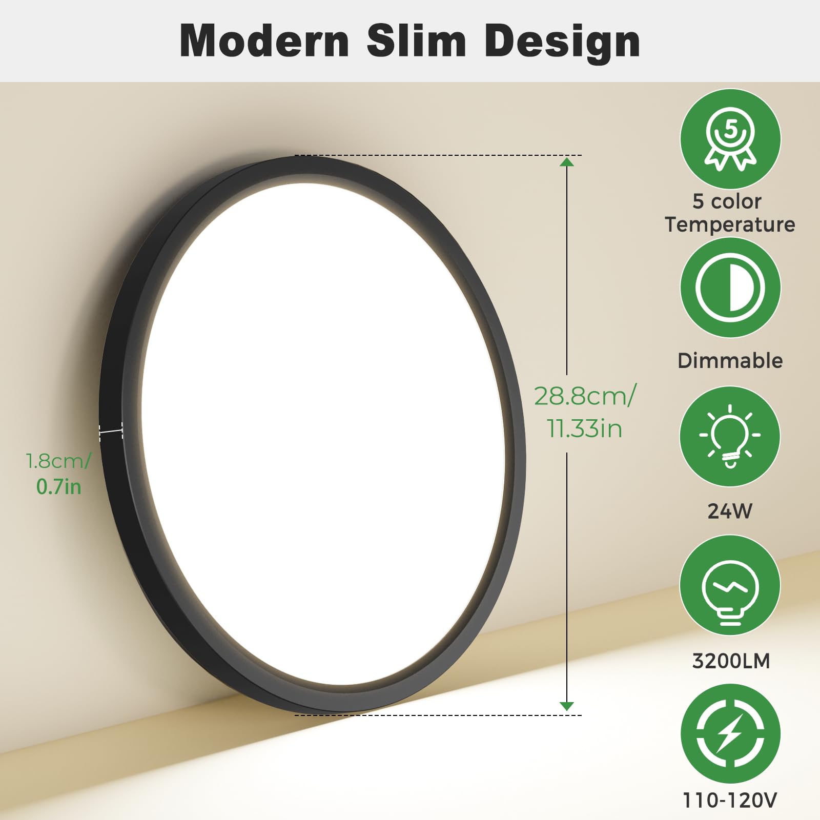 Zemty stepless dimming enables precise light levels from 10% to 100%
