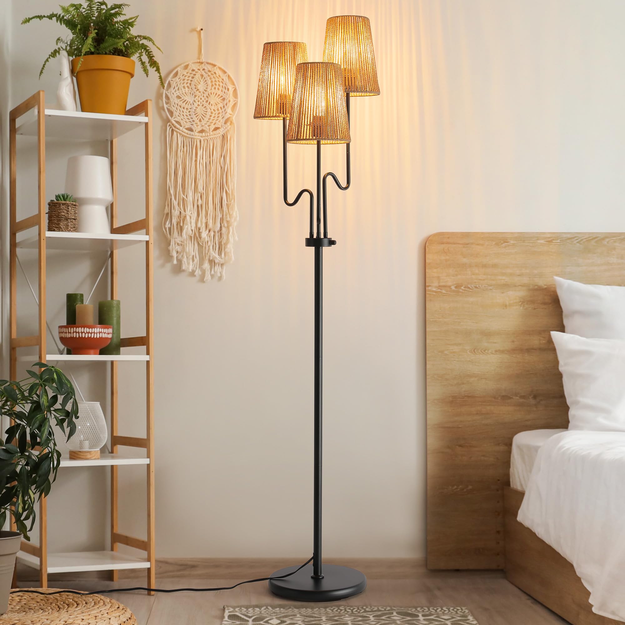 ZenGlimmer three LED bulbs deliver adjustable brightness for tasks.