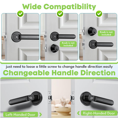 Zengtumy auto lock action demonstrating automatic locking