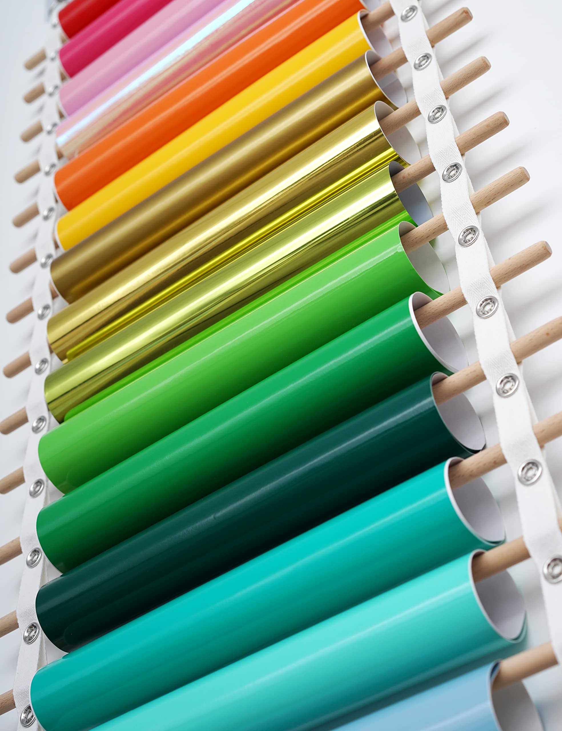 ZENXUS craft storage organizer keeps ribbons and yarn neatly stored.