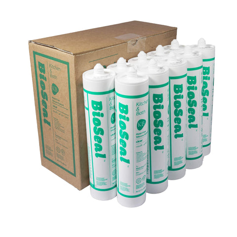 ZERED Clear BioSeal 10oz bottle for fast, durable kitchen and bathroom sealing.