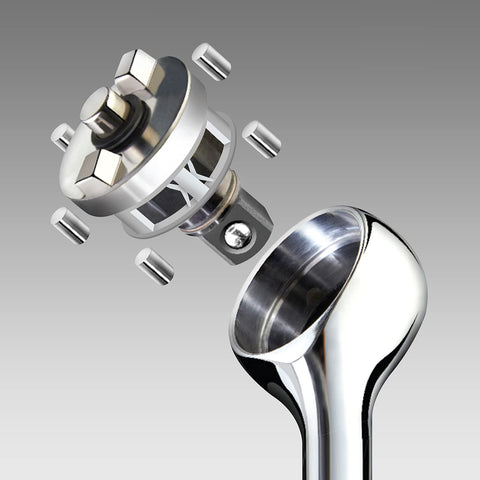 Zero Degree 38152 magnetically stabilized rollers provide smooth engagement and precise torque.