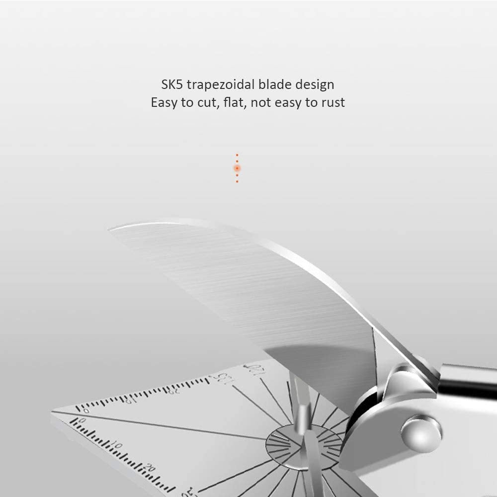 Zeromall SK5 stainless blades deliver quick, clean trimming