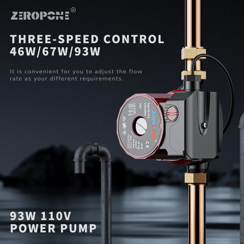 ZeroPone 3 speed control enables customizable flow and efficiency.