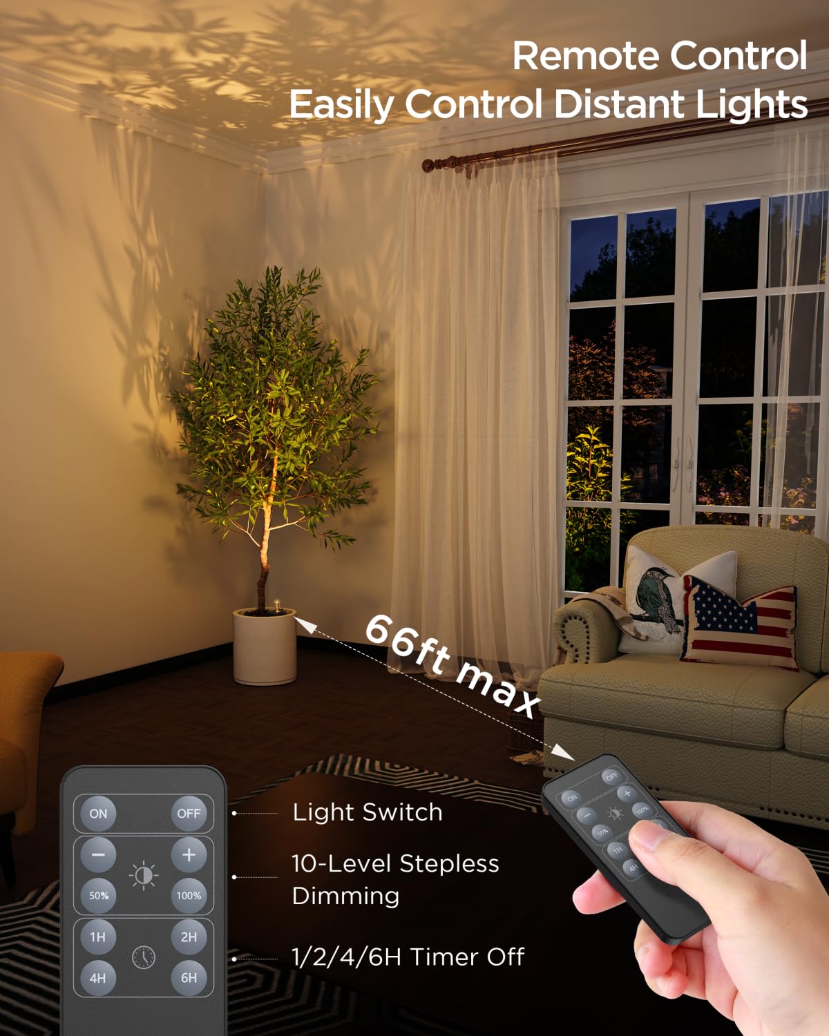 Zetunlo compact spotlight design discreetly elevates paintings and sculptures.