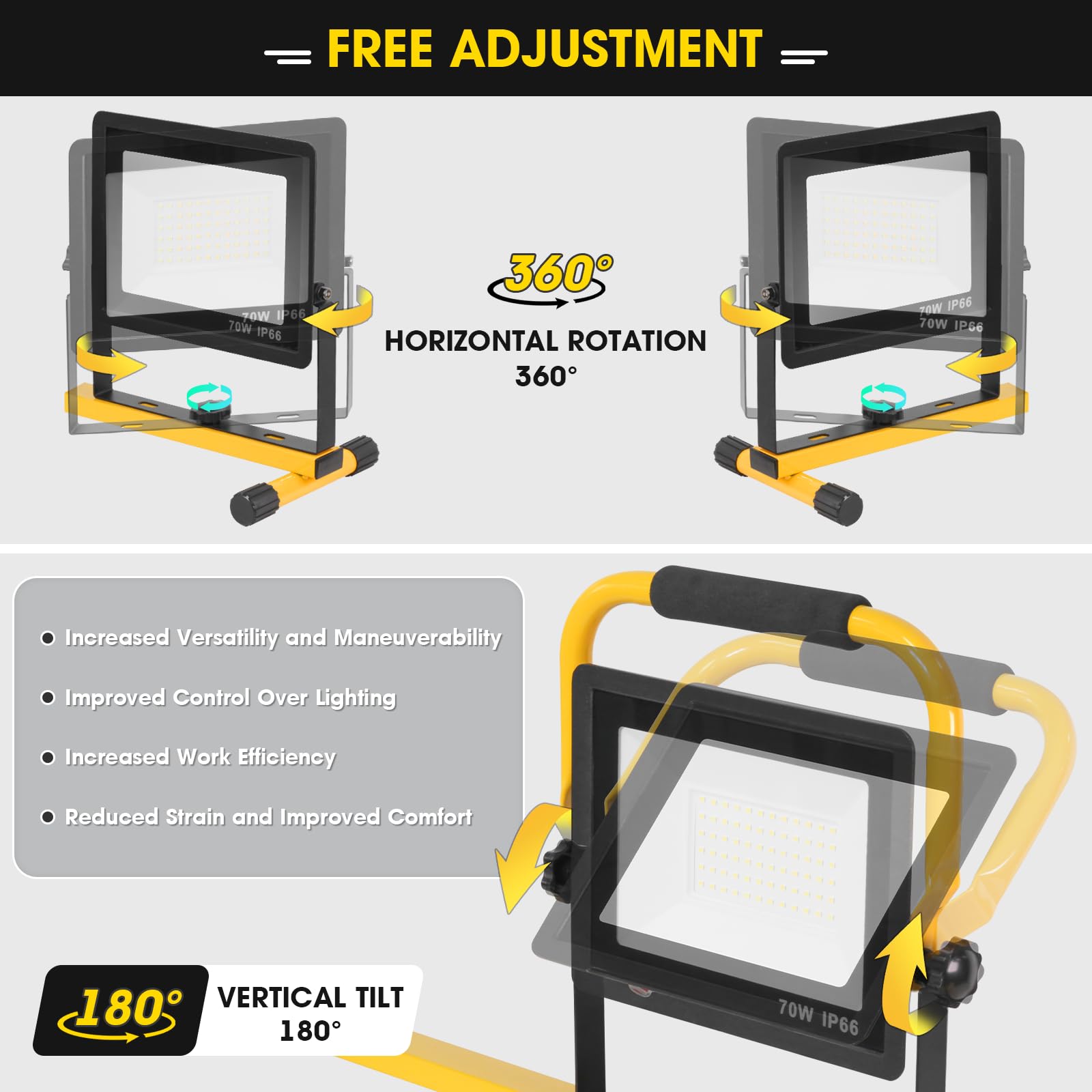 Zetunlo telescoping tripod demonstrates height adjustability for versatile lighting.