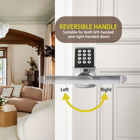 ZEVAWAY satin nickel finish offers a sleek exterior