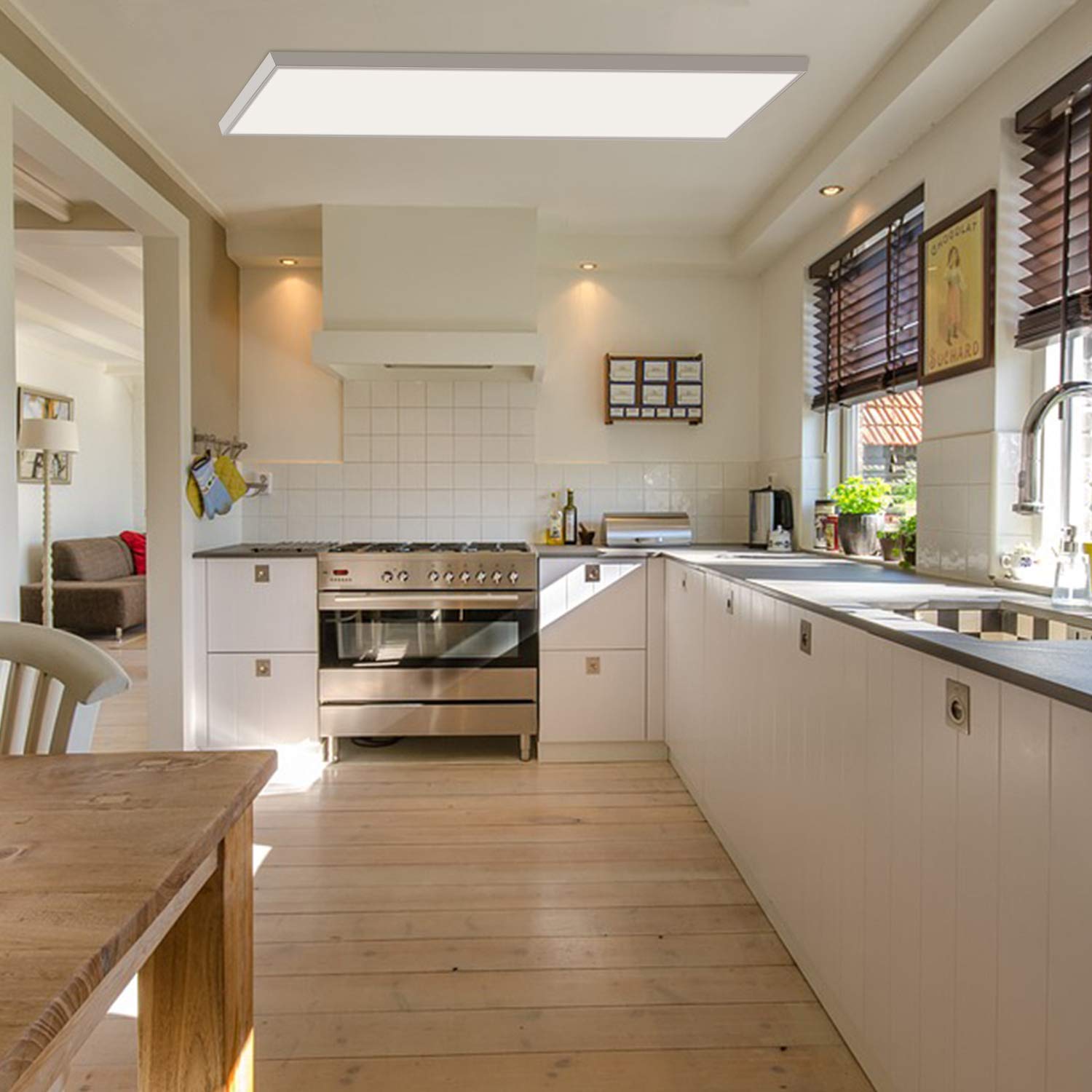 Zevnico flush-mounting approach delivers seamless ceiling integration.