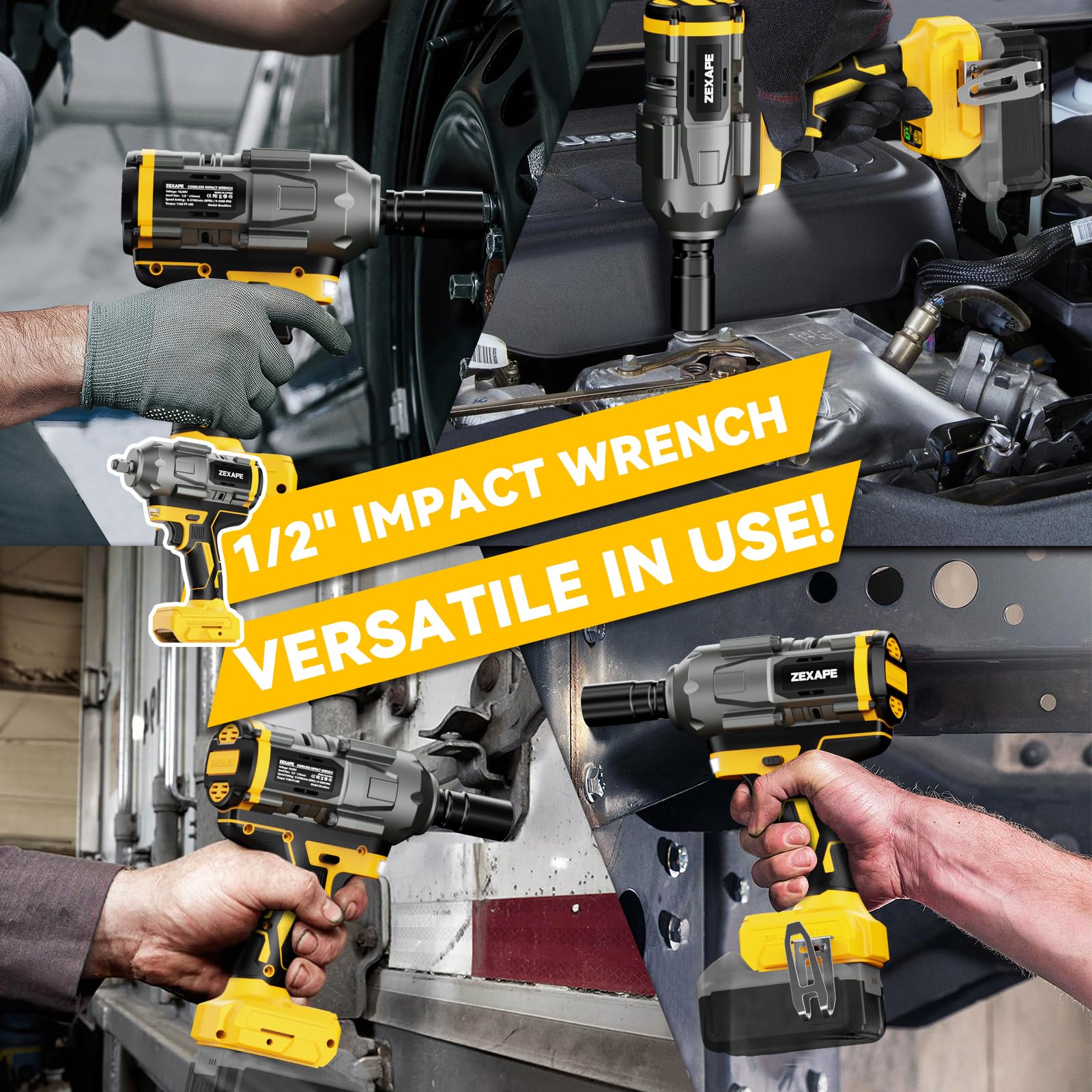 Battery not included; Dewalt 20V compatibility is noted for future power options.