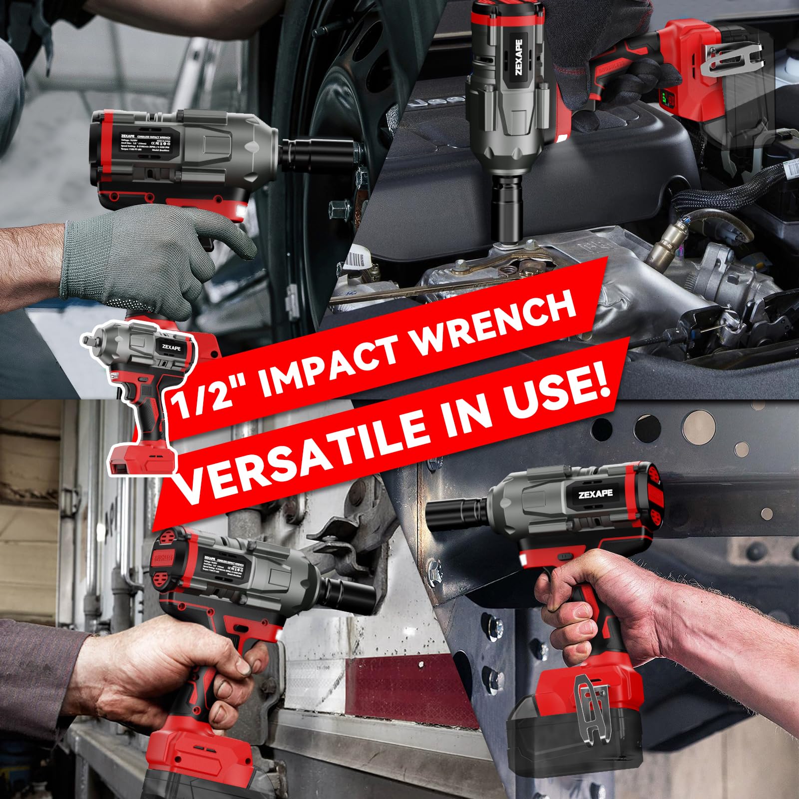 ZEXAPE wrench kit in durable bag for on-the-go jobs