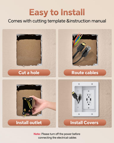 ZEXMTE brush wall plate detail for seamless wall integration