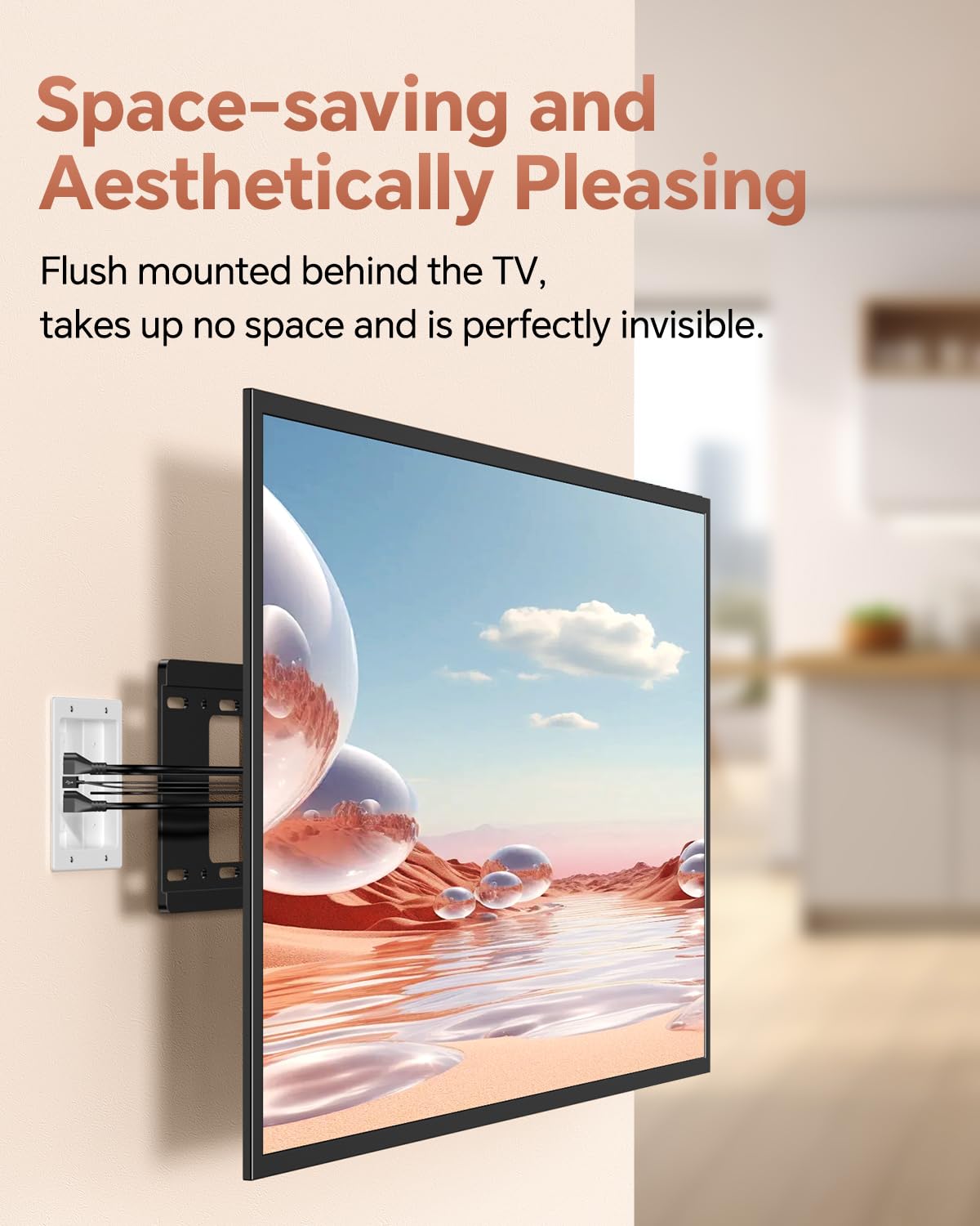 ZEXMTE USB ports dual-port detail for convenient device charging near TV