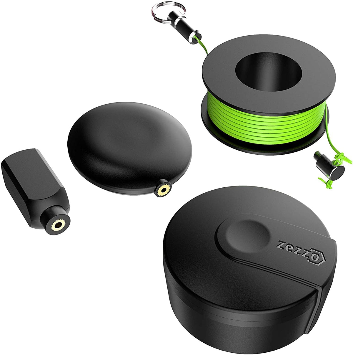 Zezzo Magnetic Wiremag Puller front view shows compact design for electricians