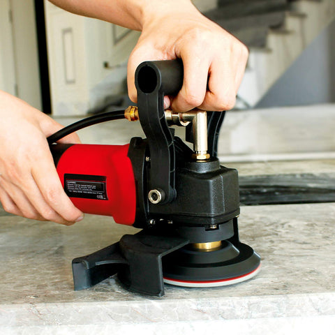 ZFE ergonomic grip supports extended polishing days with less fatigue