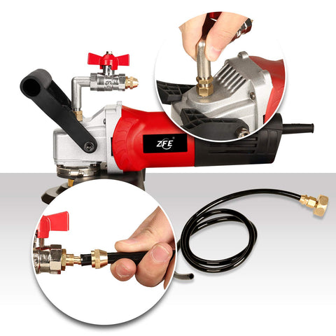 ZFE water splash guard protects you while polishing near water