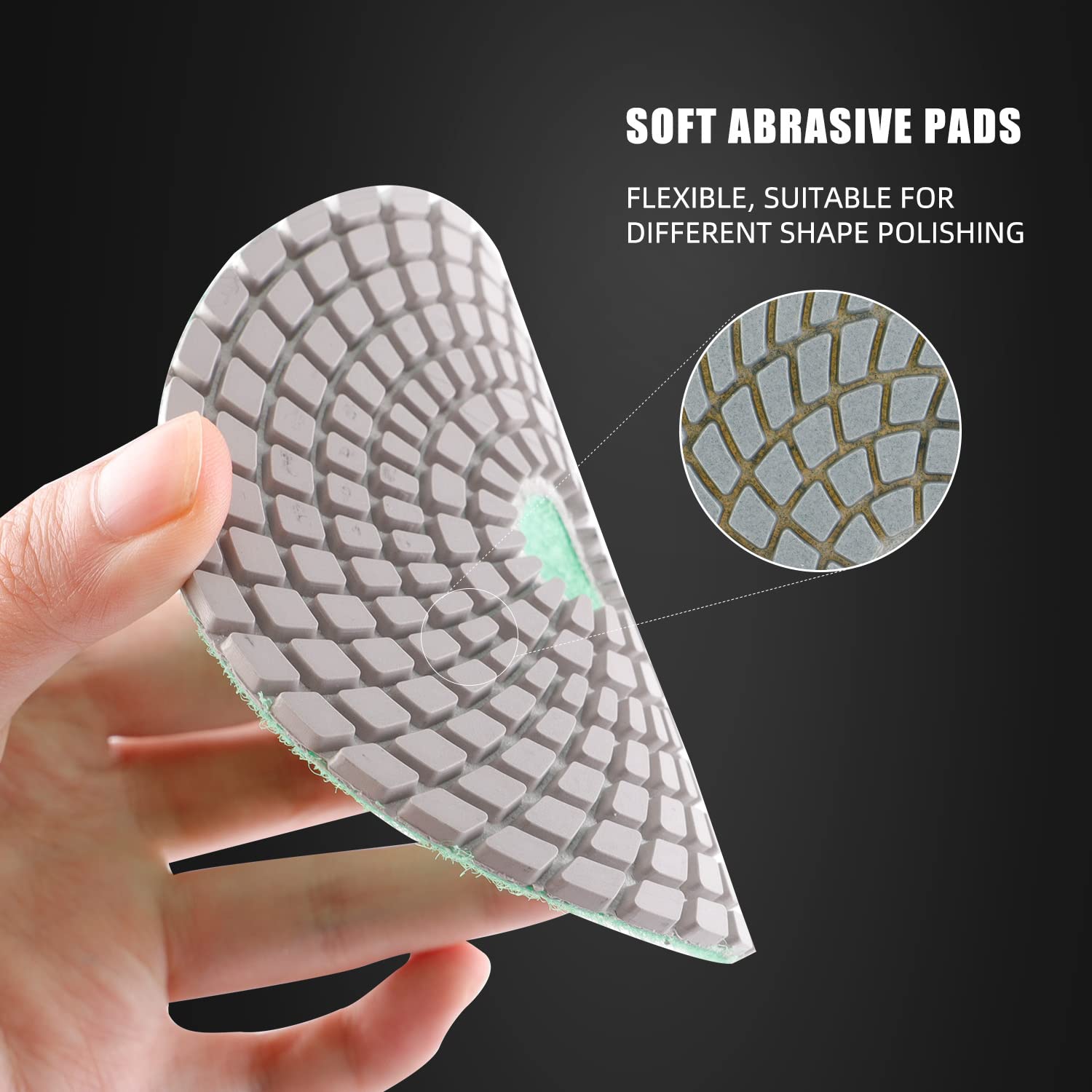 ZFE Diamond Wet Polishing Pad 800 grit edge polish for seamless results