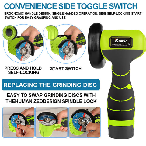 ZFULVO 16.8V battery pack delivers long-lasting cordless power.