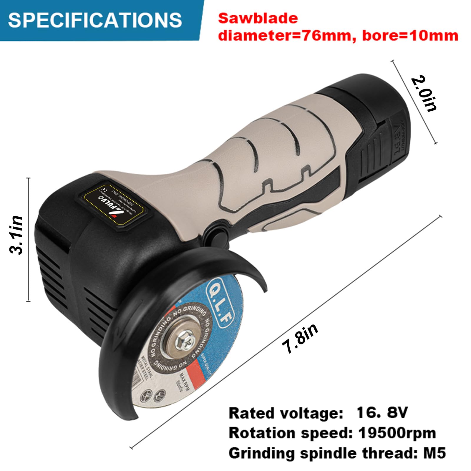 ZFULVO anti-splash design protects the machine from debris.