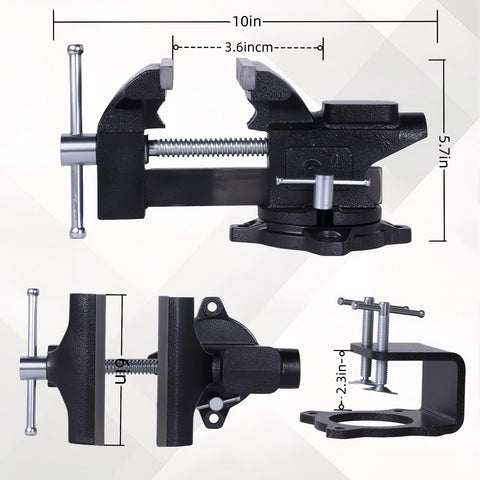 ZGJDYSM dual-screw design adds stability for heavy-duty clamping