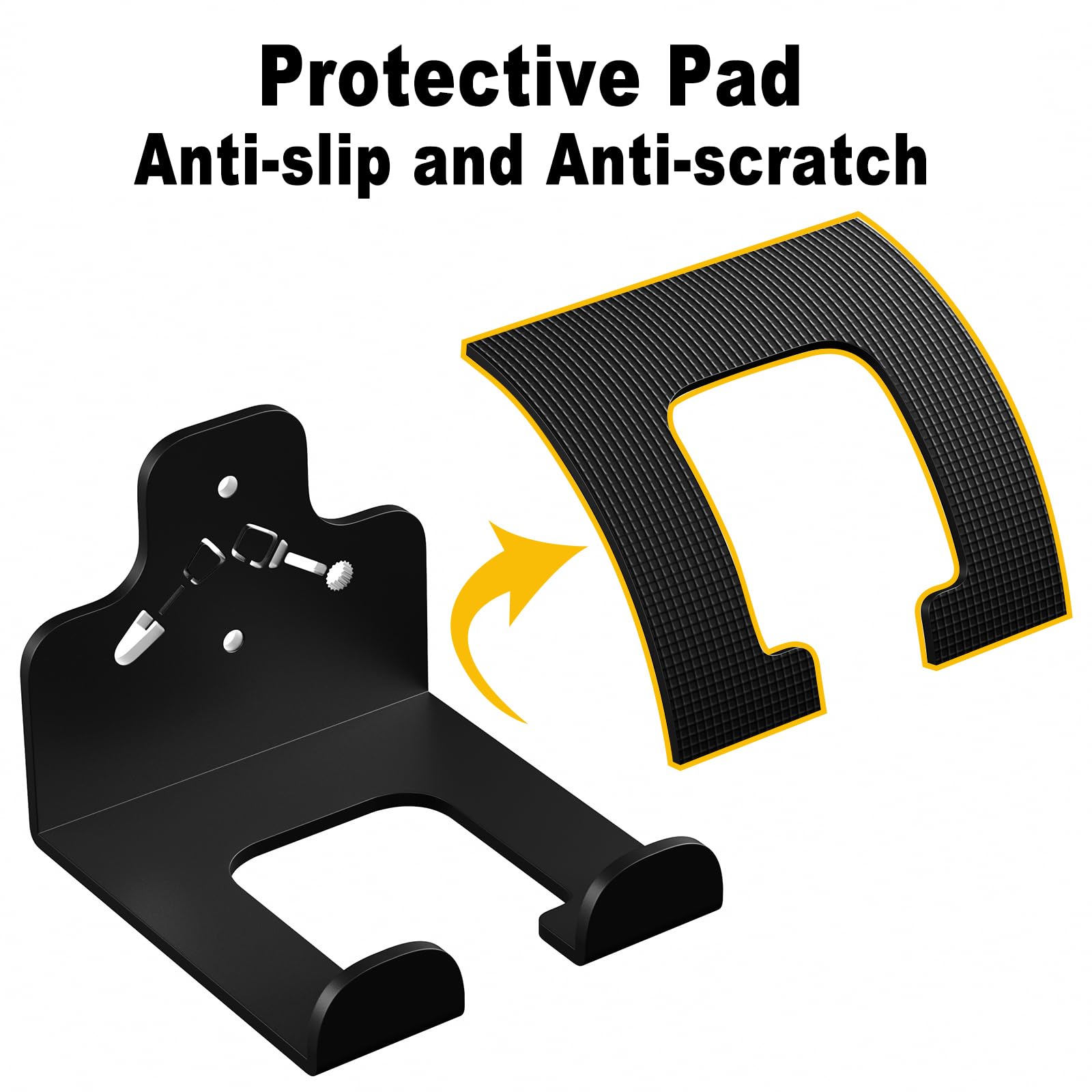 ZGJWJYUU heavy-duty garden tool hanger keeps trimmers tidy and secure