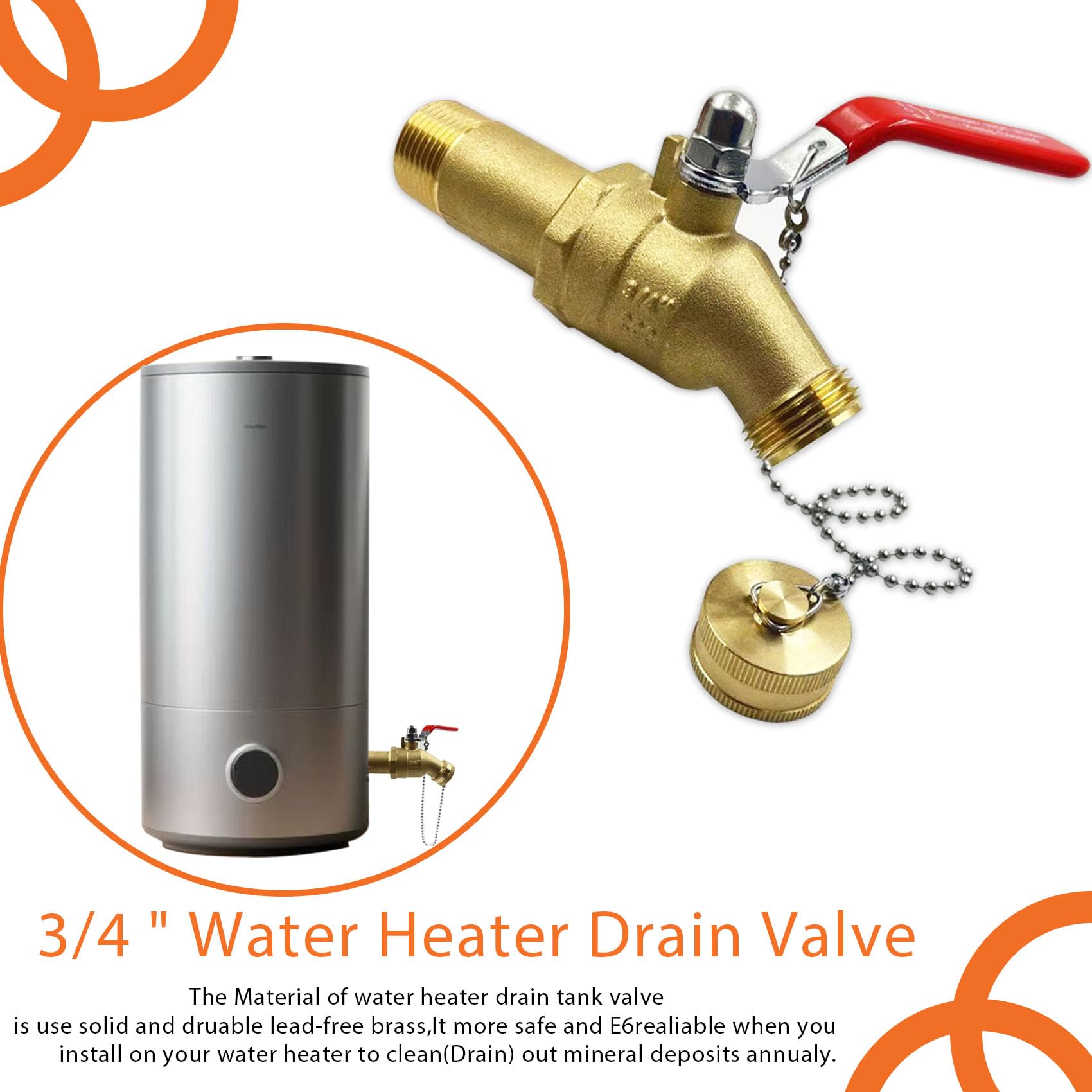 ZGTools lead-free brass valve body for durable, safe maintenance