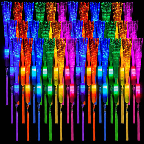 Zhanmai glow wand multi-color pack provides vibrant lighting for concerts.