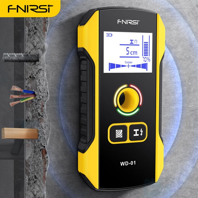 ZHDTW Premium Wall Scanner center-hole enables precise center marking.