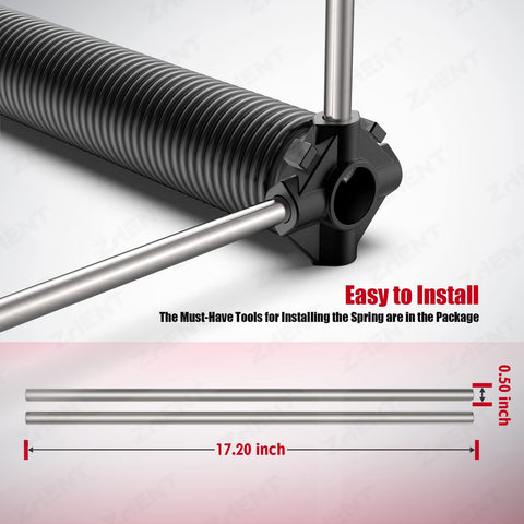 ZhenT non-slip winding bars included for faster, safer installation