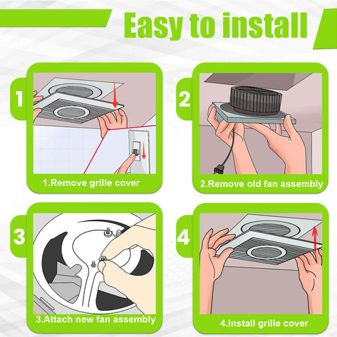 Zhenx easy five-minute install for quick replacement.