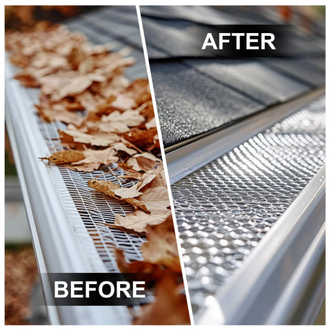 Complete kit includes 8 tubes and 2 brush heads for versatile gutter tasks.