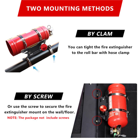 ZHILXN included holder kit with clamps and protective rubber