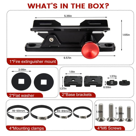 ZHILXN mounting kit includes base, holder, rings, and spacers for flexible setups